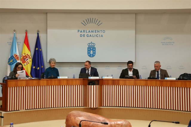 Acordos aprobados na reunión da Comisión 1ª, Institucional, de Administración Xeral, Xustiza e Interior, celebrada o 10 de decembro de 2025